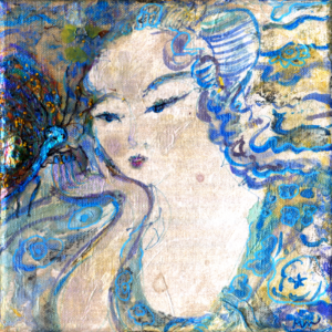 DAME AUX PAPILLONS 2